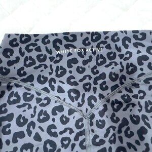 White Fox Activewear King Cheetah High Rise Leggings